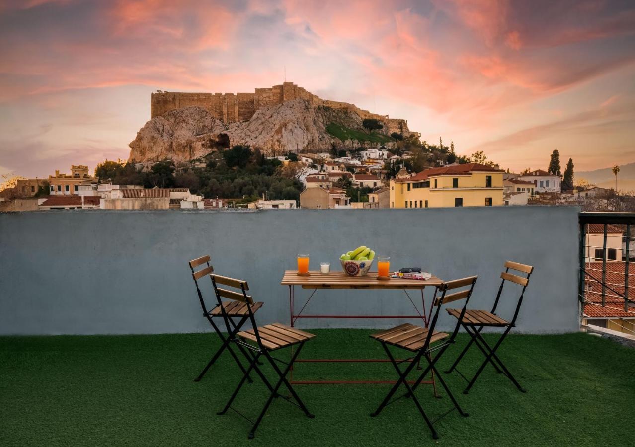 Plaka Apartment With Terrace View Ateny Zewnętrze zdjęcie